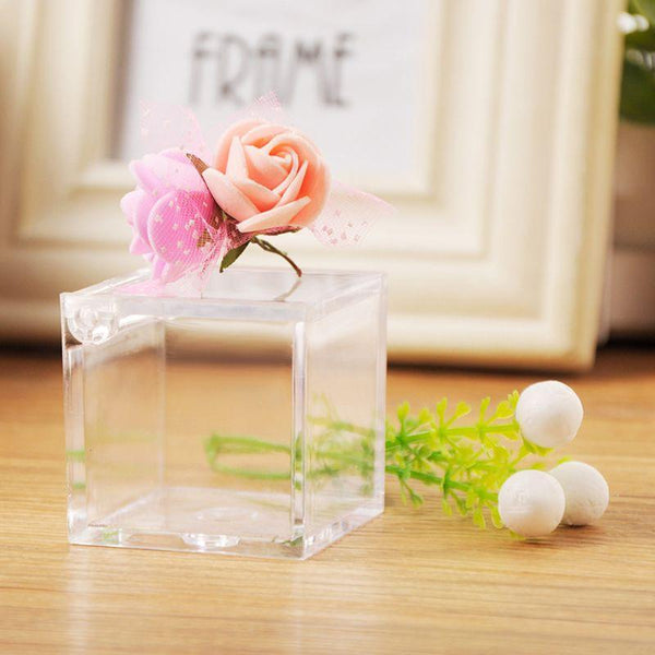 Wedding Favor Candy Plastic Boxes