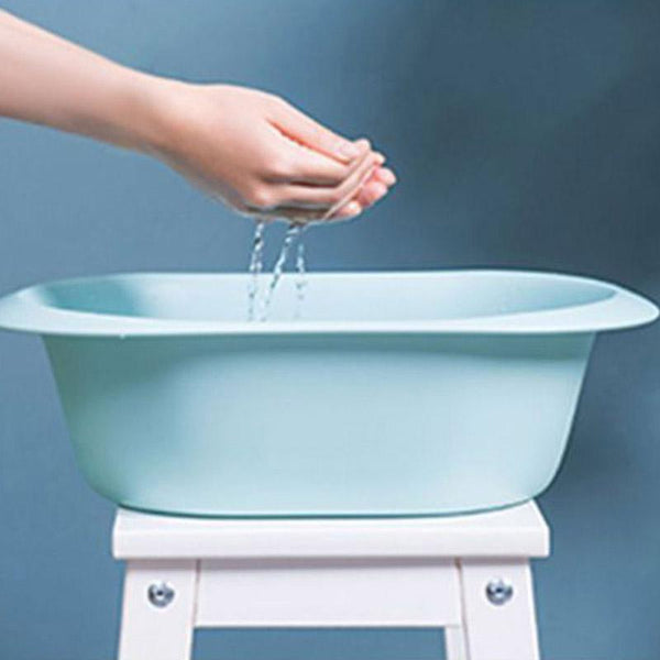 Long Round Plastic Wash basin