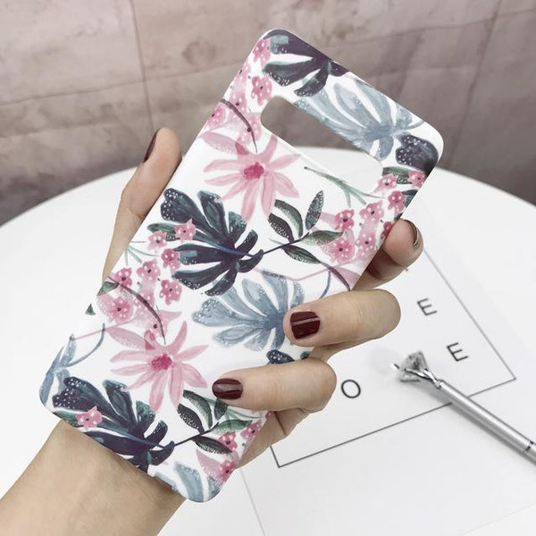 Hard Marble Plastic Phone Case