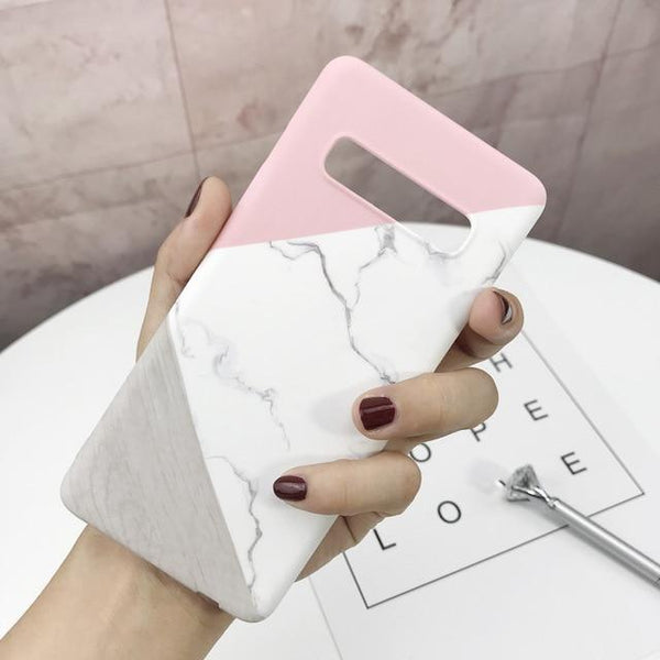 Hard Marble Plastic Phone Case