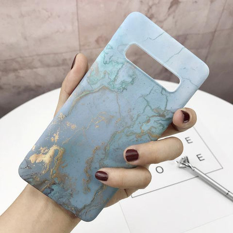 Hard Marble Plastic Phone Case