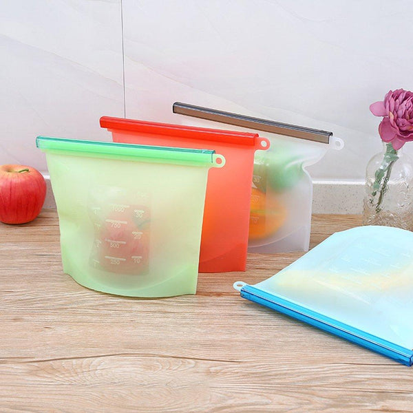 silicone storage fresh bag