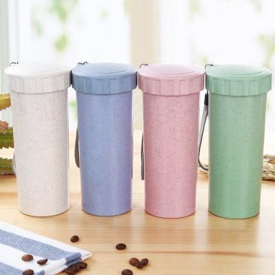 Large Wheat  Coffee Plastic Cup