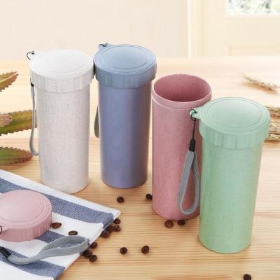 Large Wheat  Coffee Plastic Cup