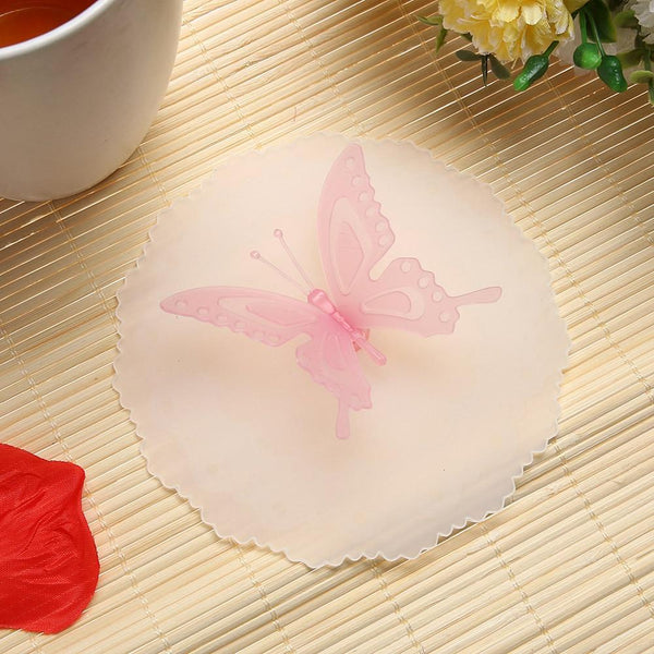 Cute Butterfly Silicone plastic cups