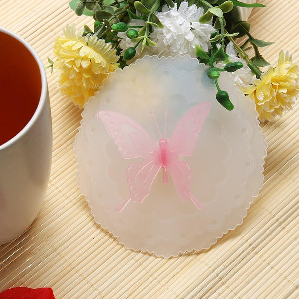 Cute Butterfly Silicone plastic cups