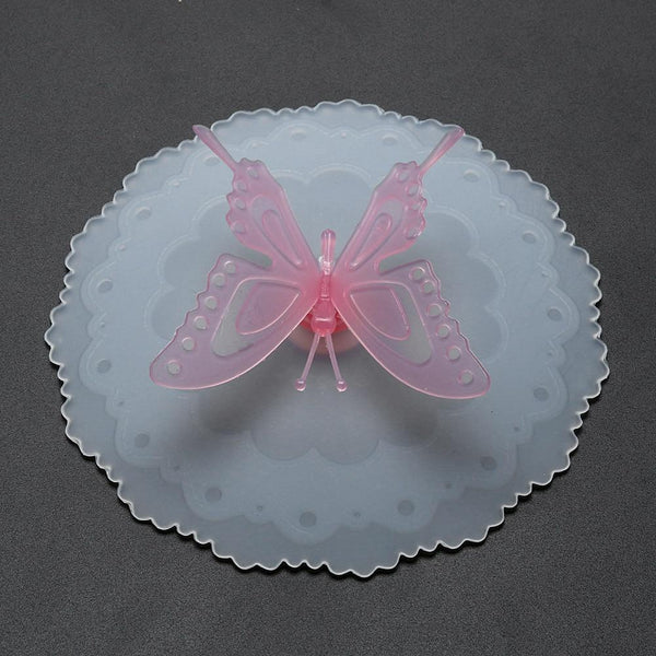 Cute Butterfly Silicone plastic cups