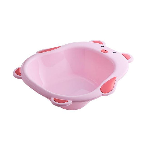 Cartoon Bear Pattern Plastic Basin