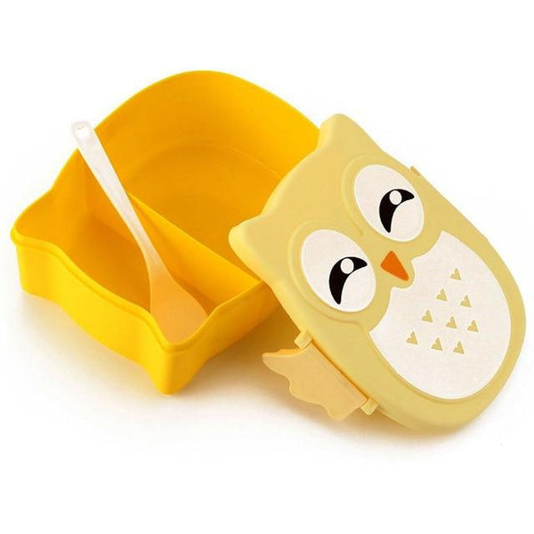 Owl portable lunch plastic boxes