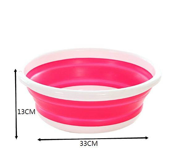 outdoor collapsible Plastic washbasin