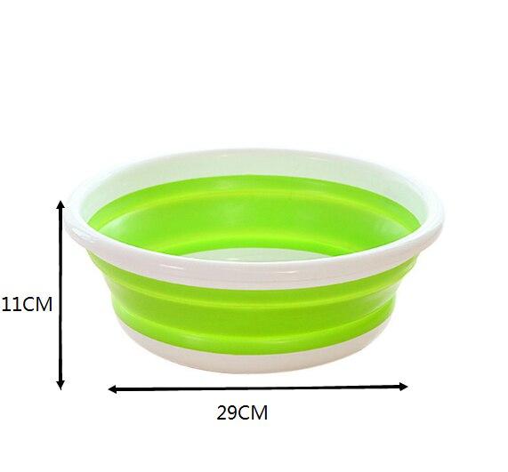 outdoor collapsible Plastic washbasin