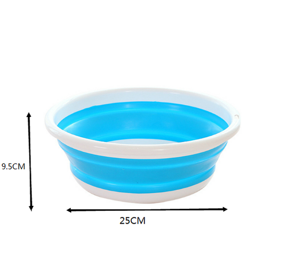 outdoor collapsible Plastic washbasin