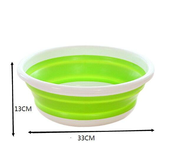 outdoor collapsible Plastic washbasin