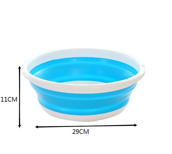 outdoor collapsible Plastic washbasin