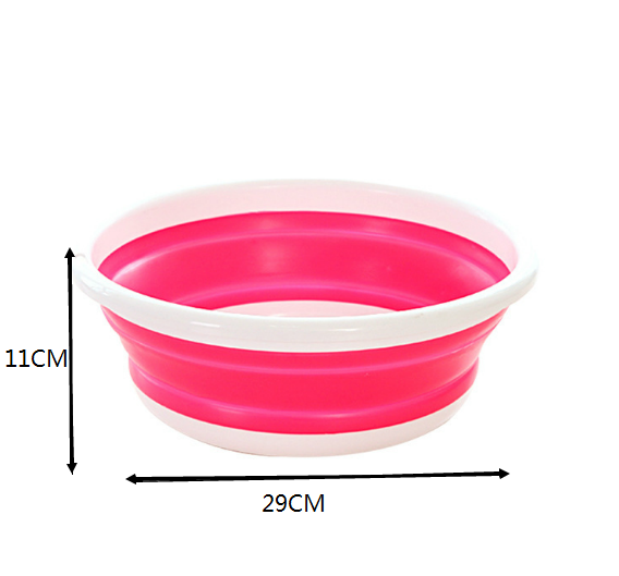 outdoor collapsible Plastic washbasin