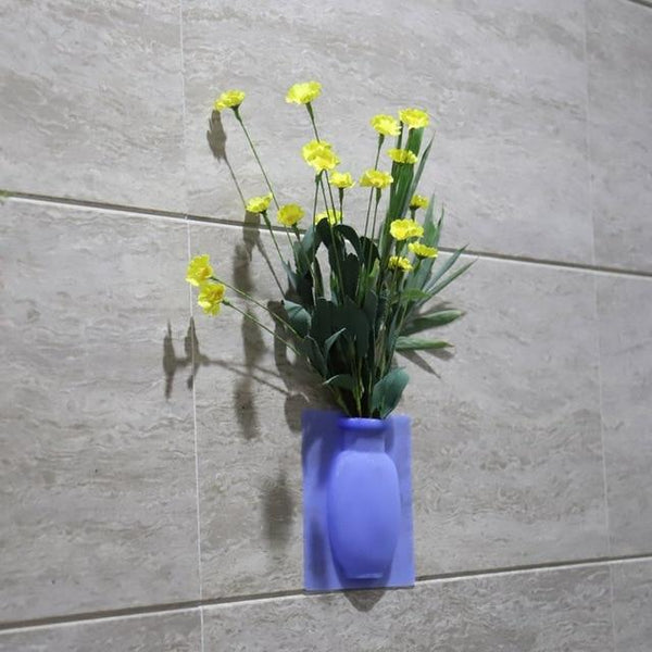 Plastic Magic Silicone Wall Vase