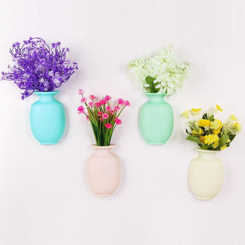 Wall Hanging Plastic Vase