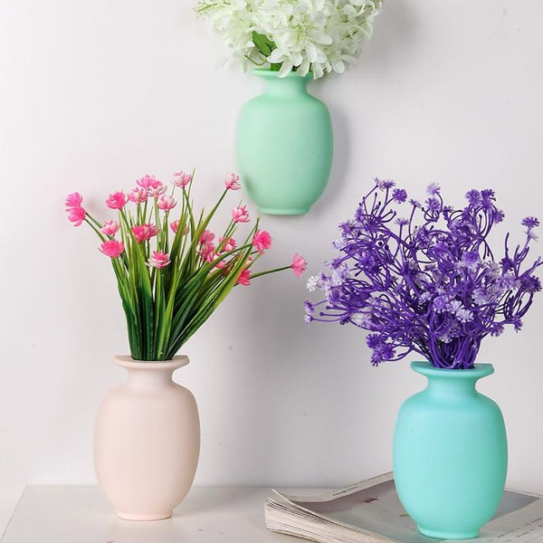 Wall Hanging Plastic Vase