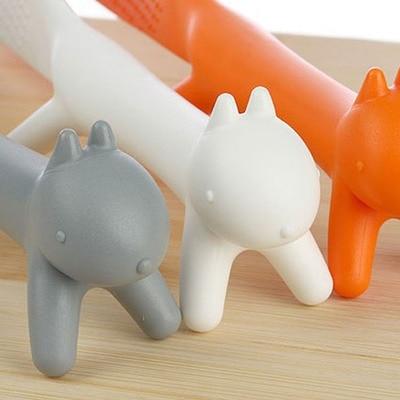 Cute Plastic Home Kitchen Spoon