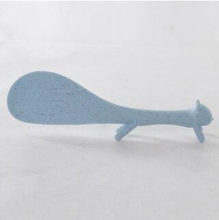 Cute Plastic Home Kitchen Spoon