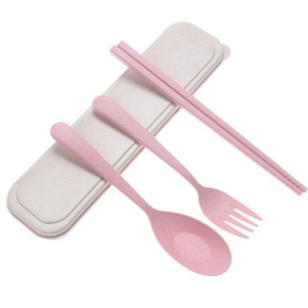 Kids chopsticks fork spoon