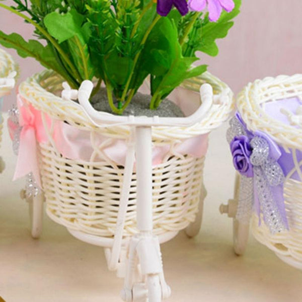 Flower Basket Plastic Vases