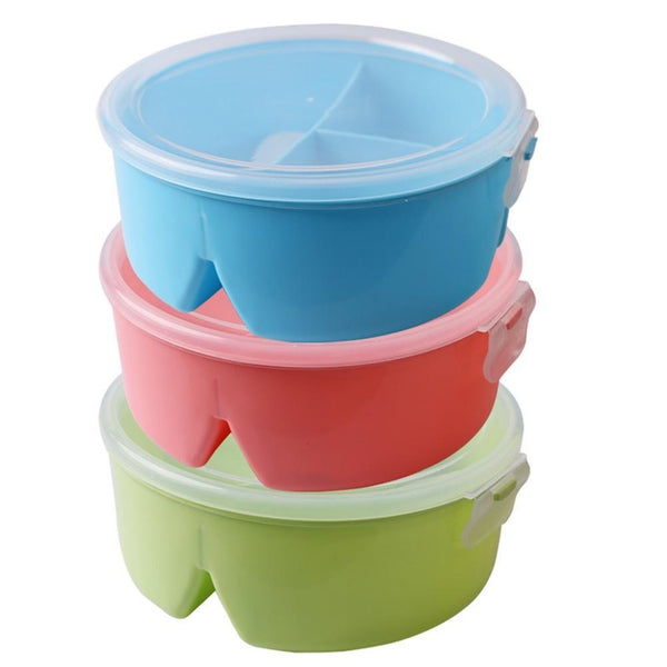 Microwavable Round Lunch Boxes