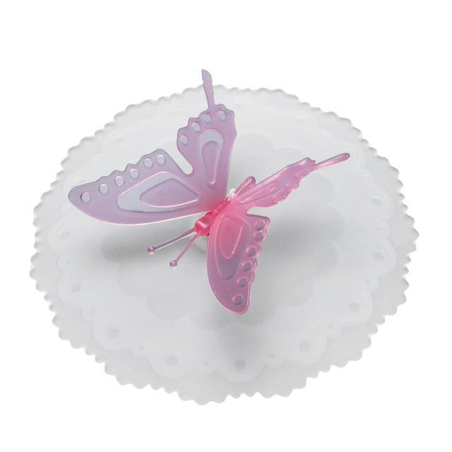 Cute Butterfly Silicone plastic cups