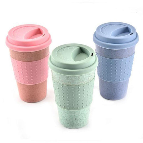 Healthy Wheat Straw plastic cups