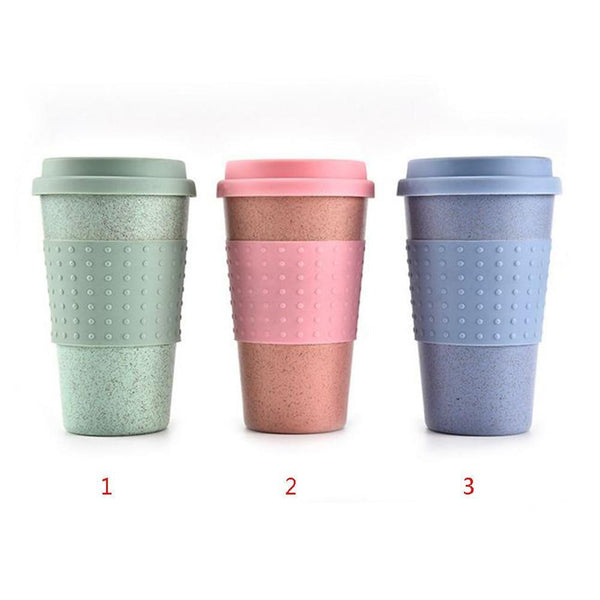 Healthy Wheat Straw plastic cups