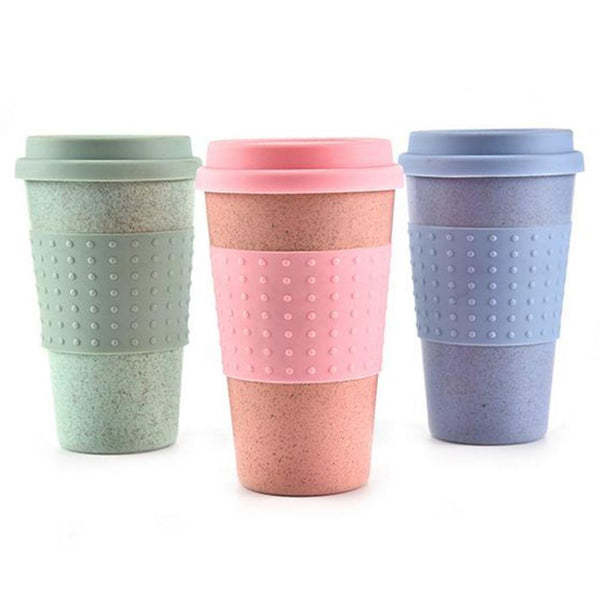 Healthy Wheat Straw plastic cups