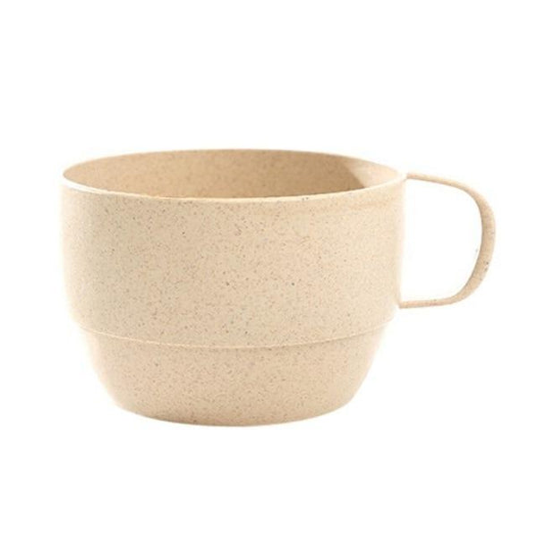 Wheat Milk Coffee plastic cups